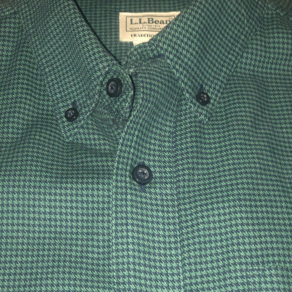 L.L. Bean Men's Green Shirt